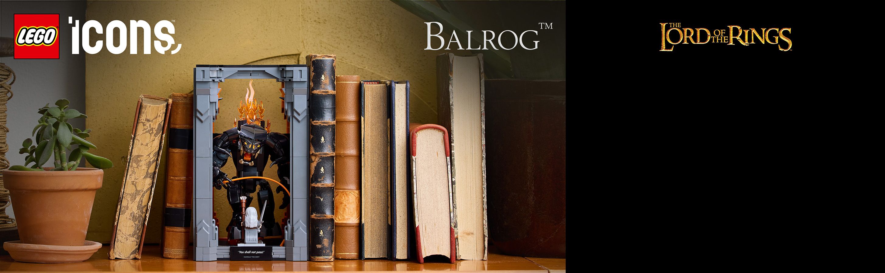 Sada knižní zarážky: Pán prstenů – Balrog™
